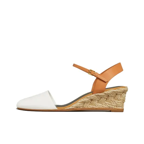 Tory Burch Высокие каблуки Коричневый/белый Женские