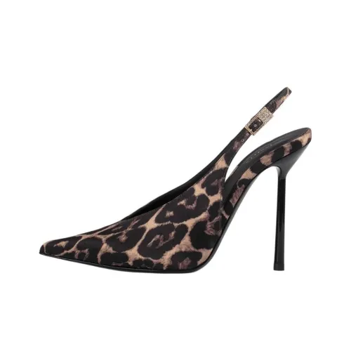 Le Silla Clivage Узкий каблук Высокие каблуки 12 см Женские Коричневый