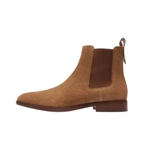 COACH DALTON Короткий Челси Мужской Светло-Коричневый