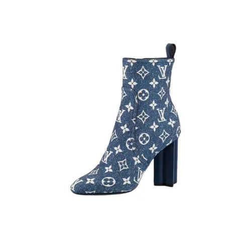 LOUIS VUITTON Силуэт Ботильоны Женские Blue