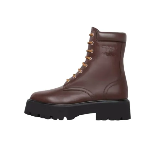 CELINE Ботильоны Женские Коричневый