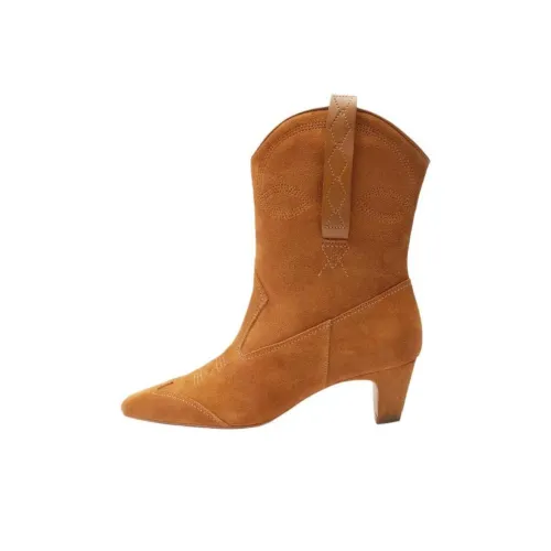 Schutz Ботильоны 5,5 см Женские Коричневые