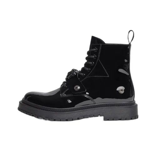 FANSIZHE Medusa Booties Мужские Черные