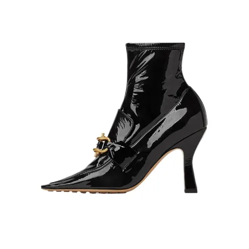 Bottega Veneta Madame Ботильоны 9 см Женские Черные