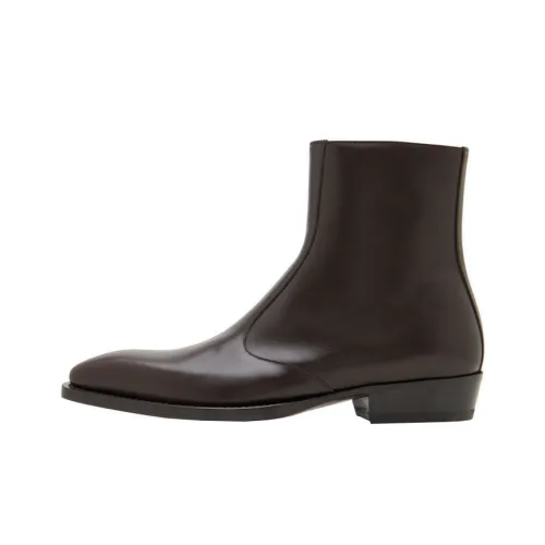 MANOLO BLAHNIK Sloane Ботильоны 3 см Мужской Коричневый