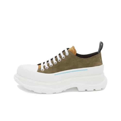 Alexander McQueen Tread Slick Ankle Длина Martin Boot Мужской Темно-коричневый