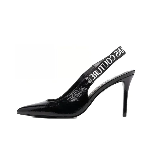 VERSACE Высокие каблуки Черные Женские