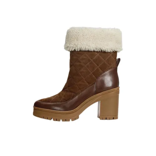 LAUREN RALPH LAUREN Coraline Ботильоны 6 см Женские Коричневый