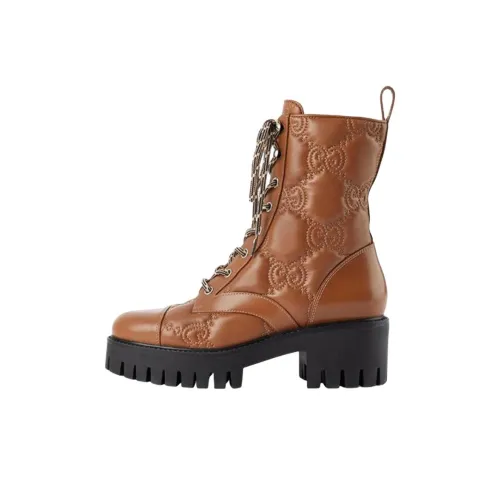GUCCI Ботильоны Женские Коричневый