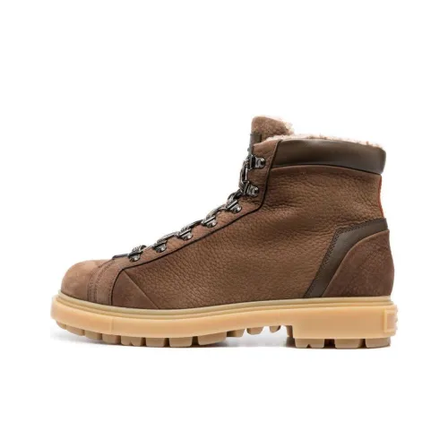 Santoni Crew Martin Boot Мужской Коричневый