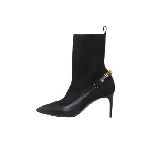 MOSCHINO Ботильоны 8 см Женские Черные