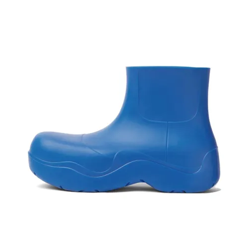 Bottega Veneta Puddle Резина Botas Мужские Cobalt Blue