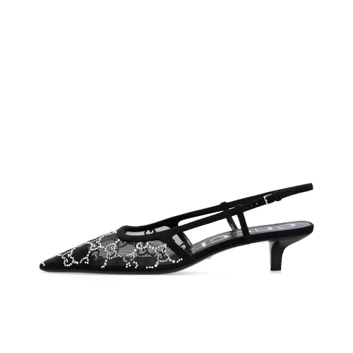 GUCCI SLINGBACK Высокие каблуки Женские