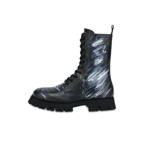 MOSCHINO Ботильоны Мужские Черные