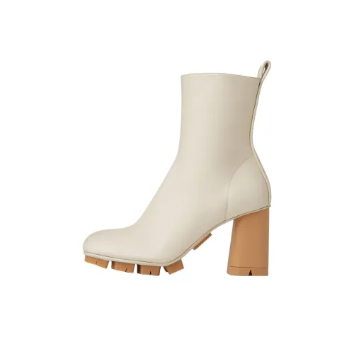 Bottega Veneta Shore Ankle Boot Ботильоны 7 см Женские Белые