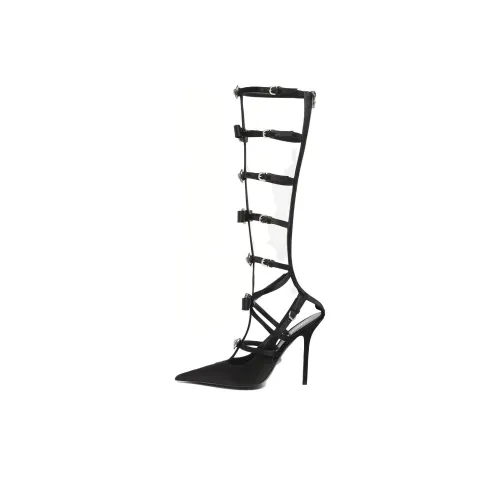 VERSACE Высокие каблуки Черные Женские