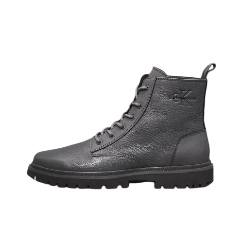 CKJ CALVIN KLEIN JEANS Ботильоны Мужские Серые