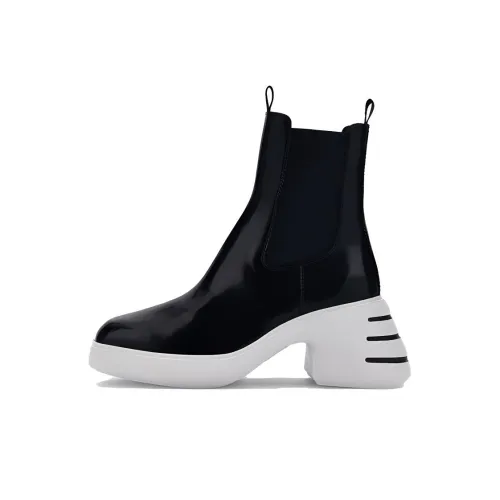 HOGAN H624 Короткий Челси Женские Черный