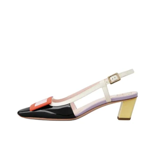 Roger Vivier Belle Vivier Высокие каблуки Красно-розовый Женские