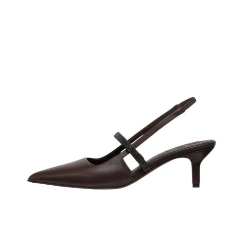 Brunello Cucinelli Высокие каблуки Умбра Женские
