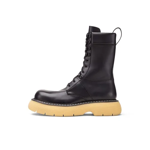Bottega Veneta BV Bounce Crew Martin Boot Мужской Черный