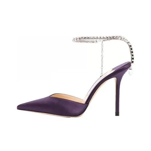 Jimmy Choo Высокие каблуки Темно-фиолетовый Женские