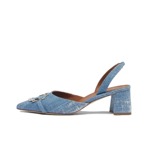 Malone Souliers MISHA Грубый каблук Высокие каблуки 4,5 см Женские Синий