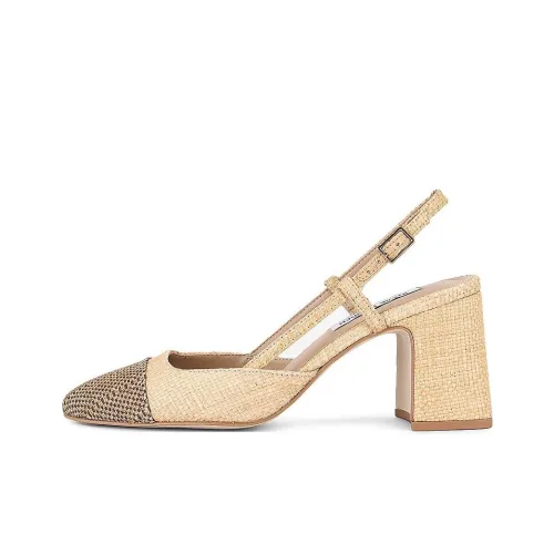 STEVE MADDEN BECKA Грубый каблук Высокие каблуки 7 см Женские Светлый умбра