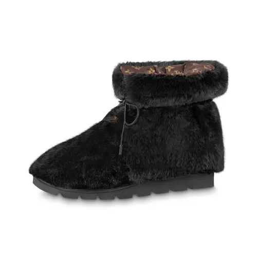 LOUIS VUITTON Pillow Короткие ботильоны Женские Черные