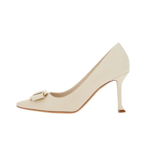 Ferragamo Vara Высокие каблуки Белый Женские