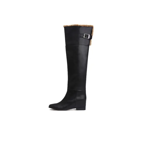Reike Nen Over The Knee Boots 4CM Женские Черные