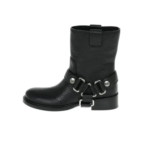 MIU MIU Ботильоны Женские Черные