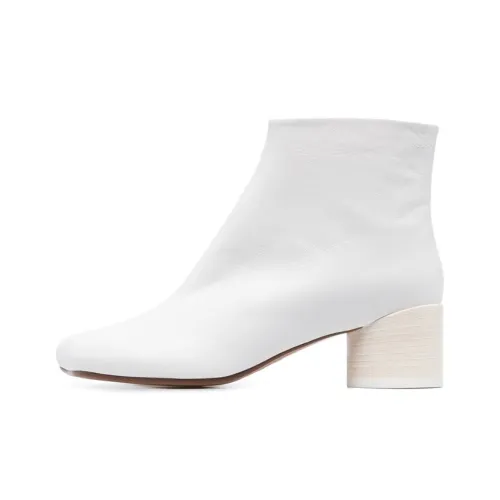 MM6 MAISON MARGIELA Anatomic Ботильоны 5 см Женские Белые