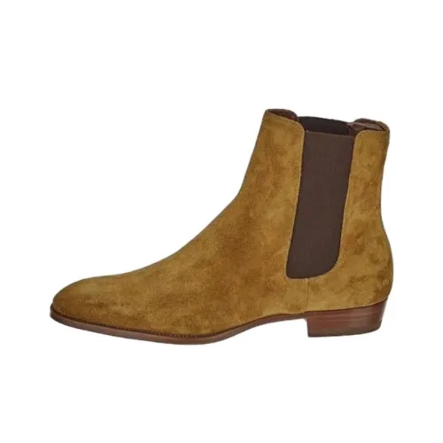 CELINE Челси Мужской Коричневый