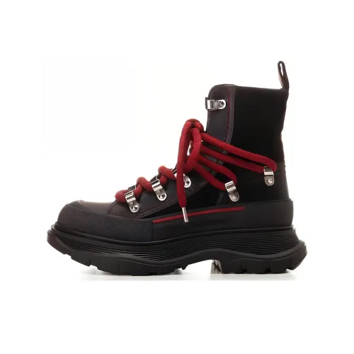 Alexander McQueen Tread Slick Мартинсы Черные Женские