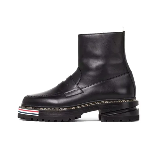 THOM BROWNE· Ботильоны Женские Черные