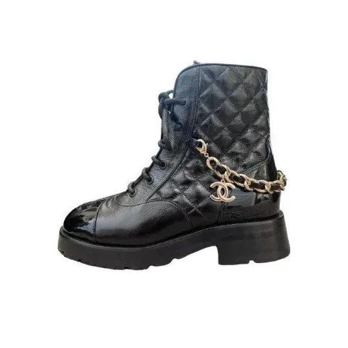 CHANEL Ботильоны Черные Женские