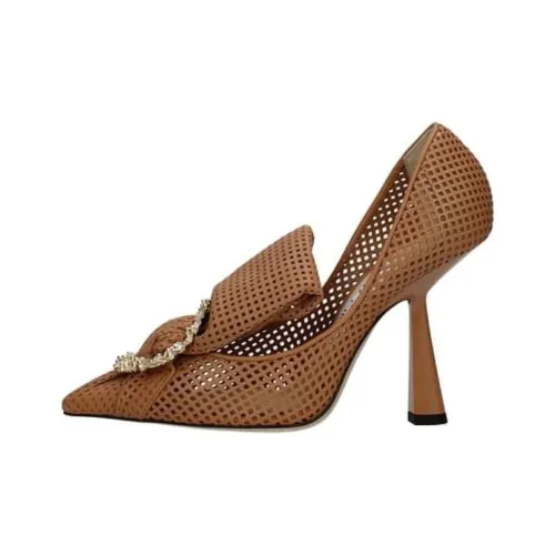Jimmy Choo Lyz Высокие каблуки Коричневый Женские