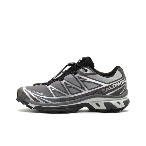 Salomon Collaboration XT 6 Уличная обувь Низкий топ Серебристо-серый Унисекс