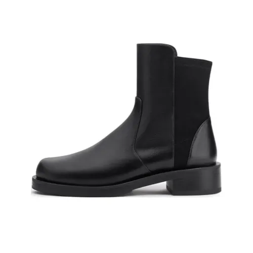 Stuart Weitzman SW Ботильоны 4CM Женские Черные
