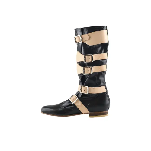 Vivienne Westwood Женские сапоги до колена черные