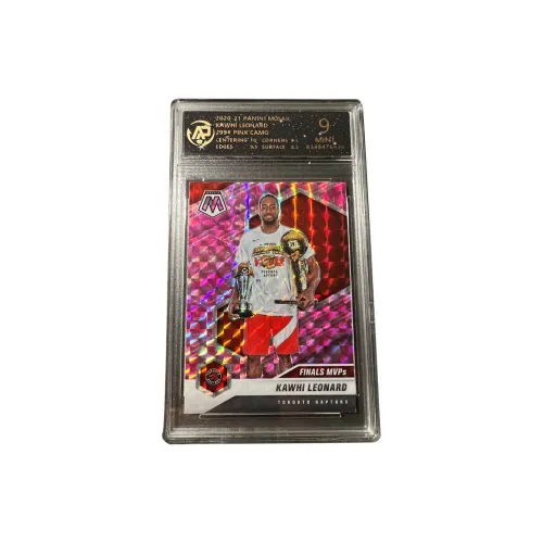 PANINI Хищники Kawhi Leonard Mosaic Exquisite Pink Fold RPA High Score Игрок Card Rare Card Certified Cards 1 Pack