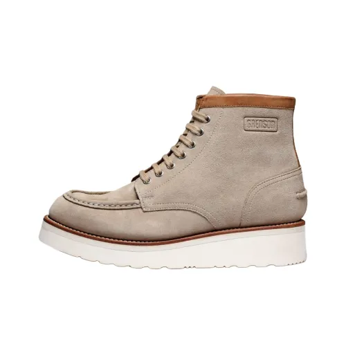 GRENSON Ботильоны Мужские Светлый Умбра