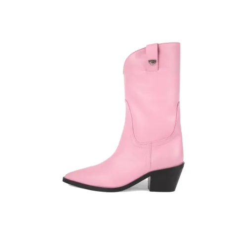 CHIARA FERRAGNI CF Texano Ботильоны Женские Розовый