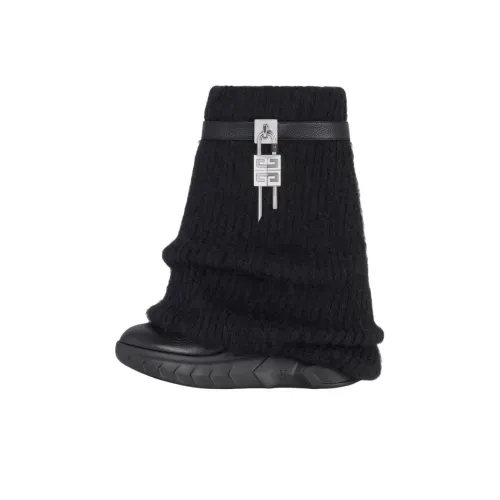 Givenchy Shark Lock Ботильоны 8,4CM Женские Черный