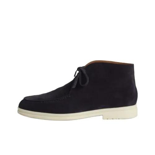 Loro Piana Ботильоны Blue Men's