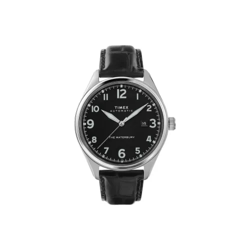 TIMEX Автоматический Механический Механизм Мужские Часы 42 мм Черный