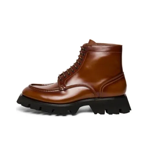 Santoni Alfie Ботильоны Мужские Коричневые