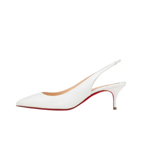 CL Kate Slin Узкий каблук Стильные Сандалии Женские Белые