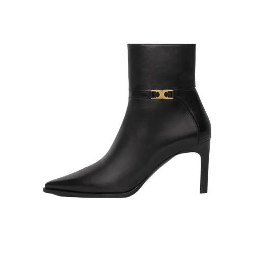 CELINE Ботильоны 8 см Женские Черные